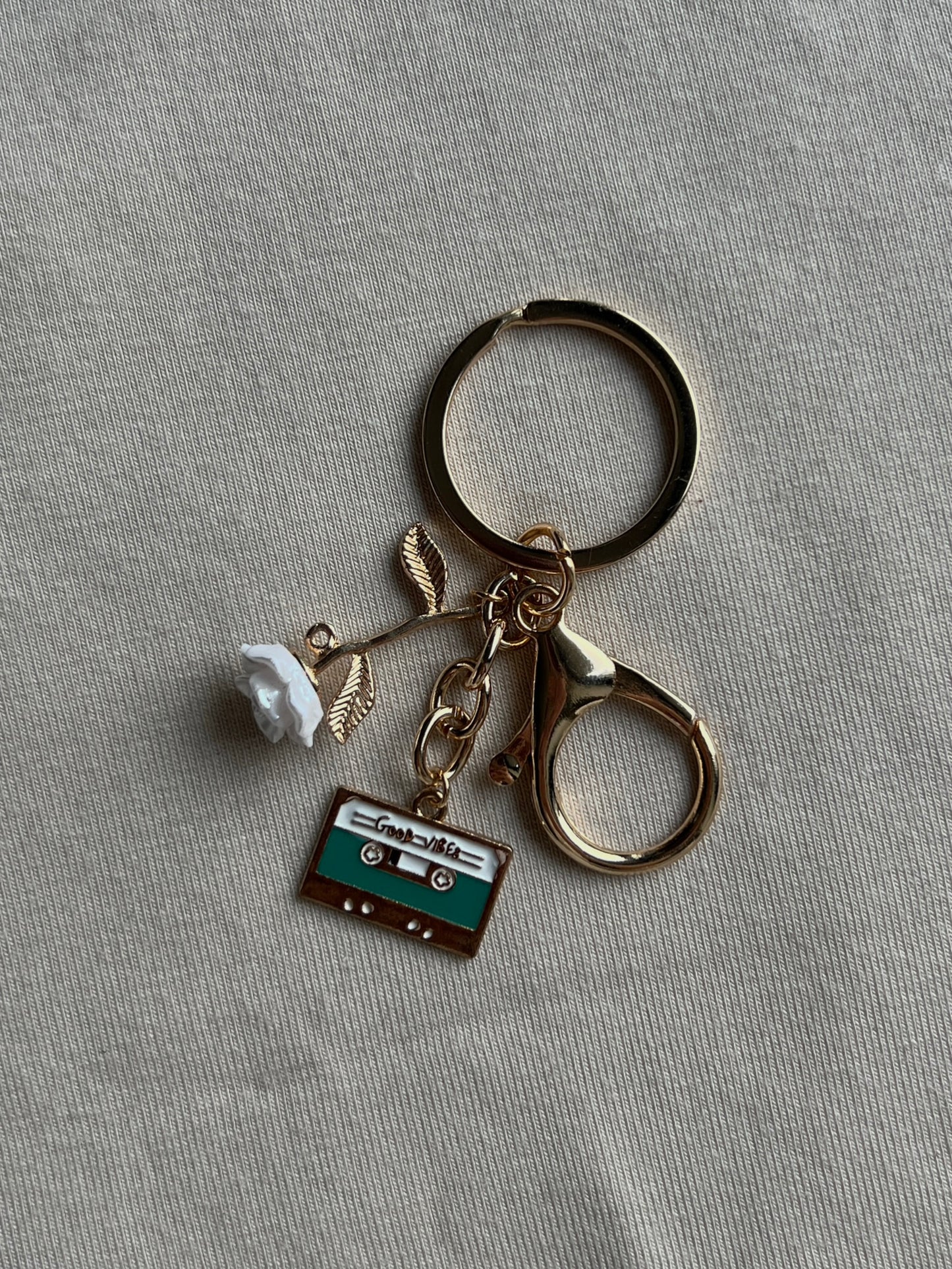 Gold keychains