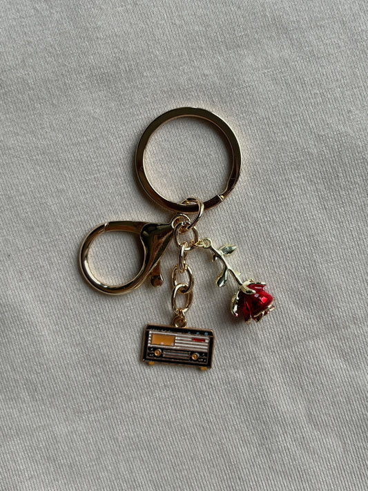 Gold keychains