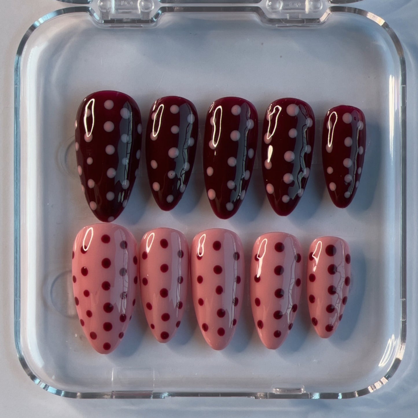 Polka Duo (press-ons)