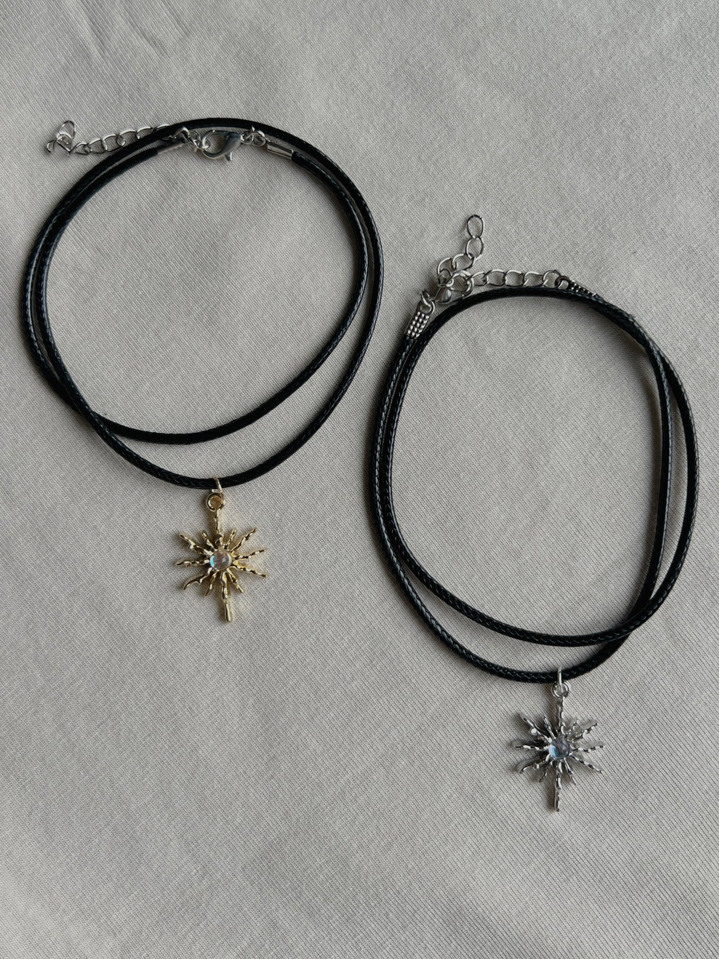Sun ray necklaces
