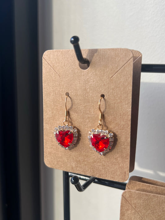 Heart earrings