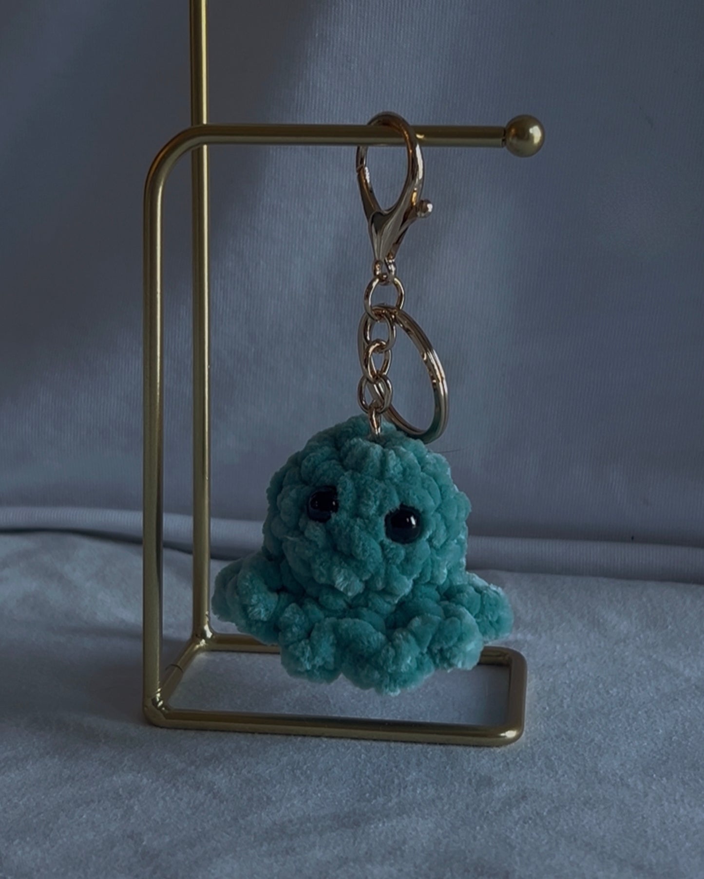 Octopus Plushie Keychain