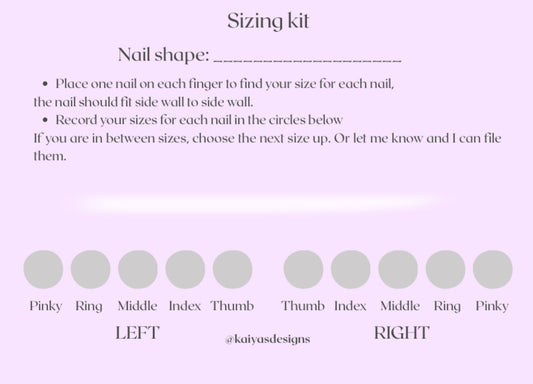 Nail Sizing Kit