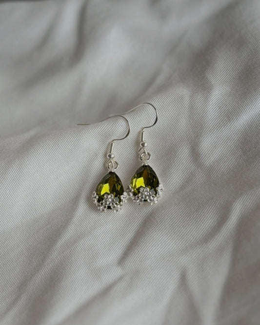 Silver Teardrop Earrings