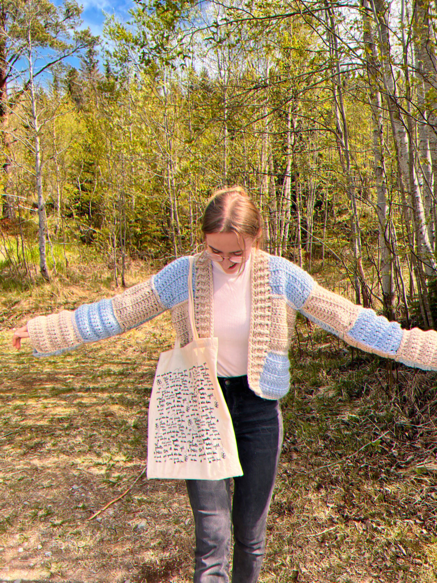 Checkered Cardigan