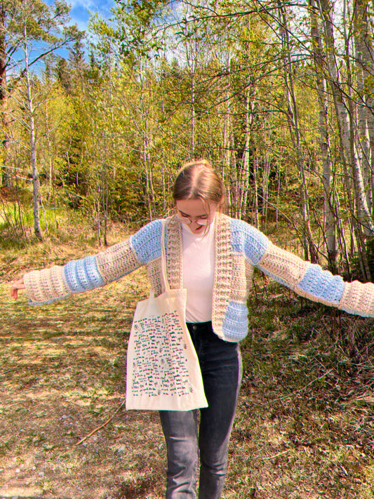 Checkered Cardigan