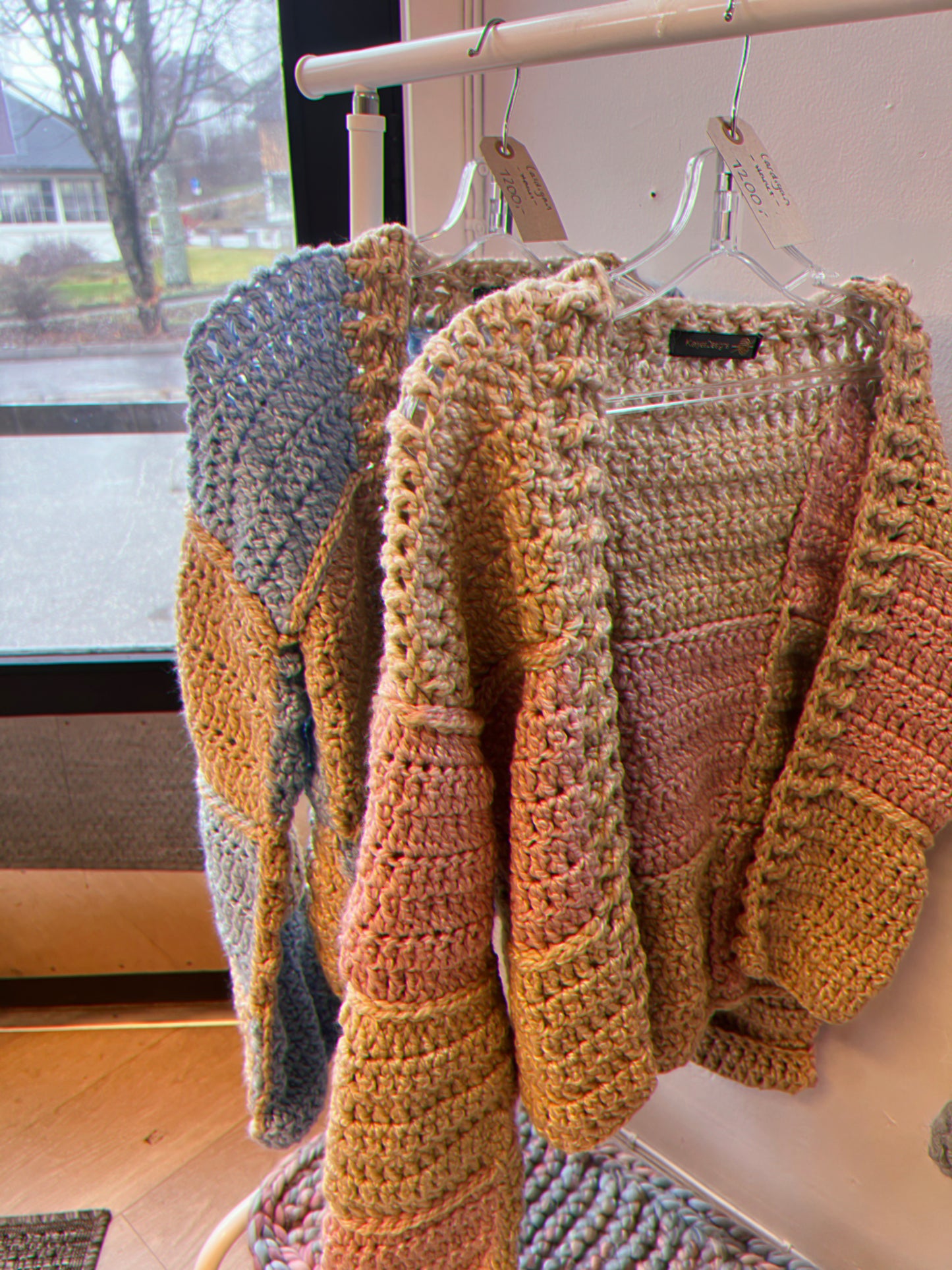 Checkered Cardigan